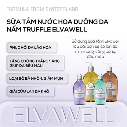 Elvawell/combo shower gel/4 color