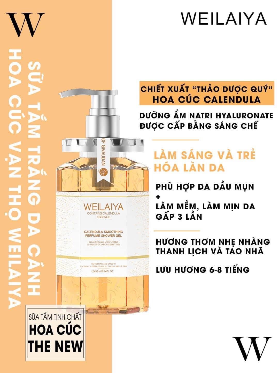 CALENDULA SKIN BEAUTIFYING
ESSENCE SHOWER GEL