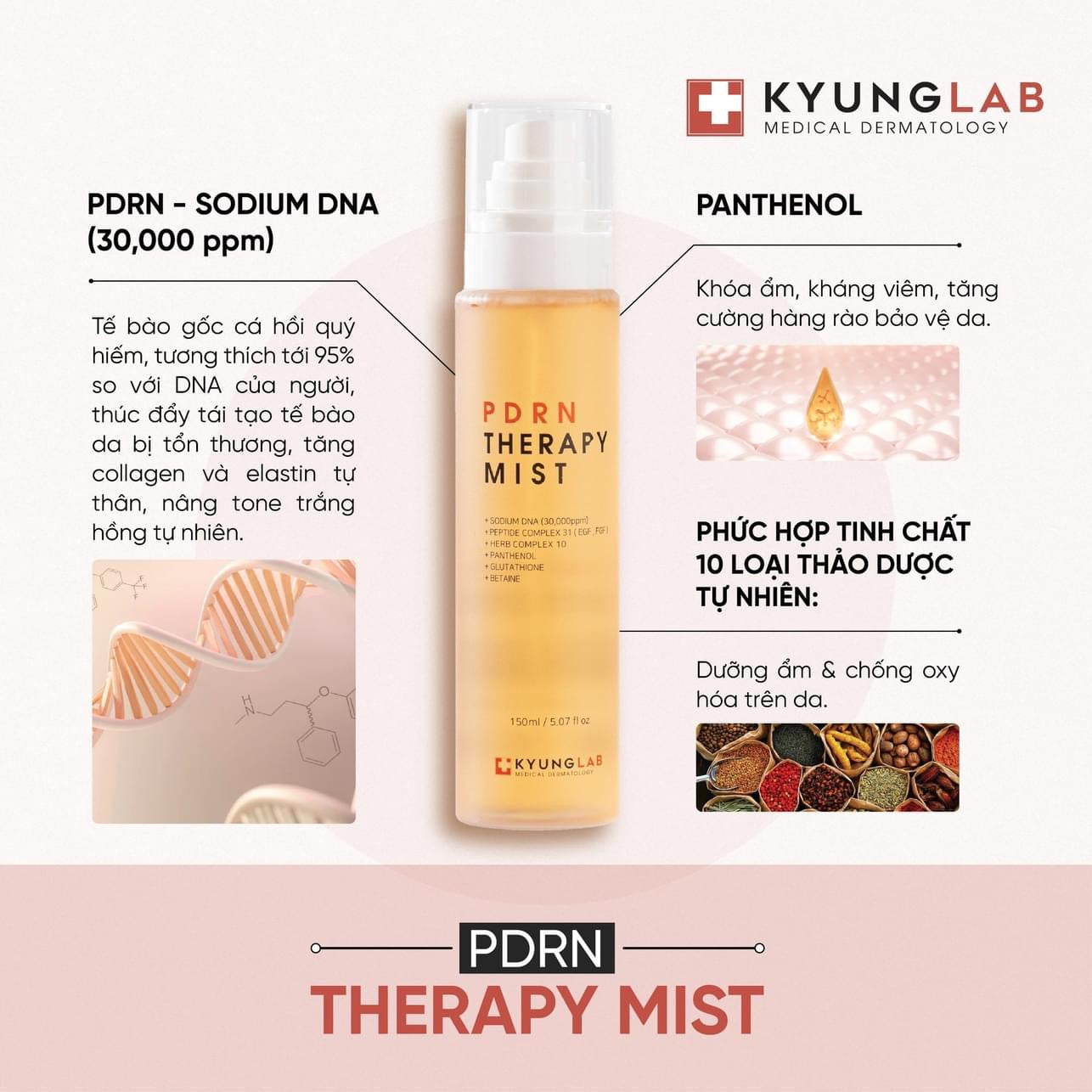 Kyung Lab PDRN Therapy Mist Stem Cell 150ml