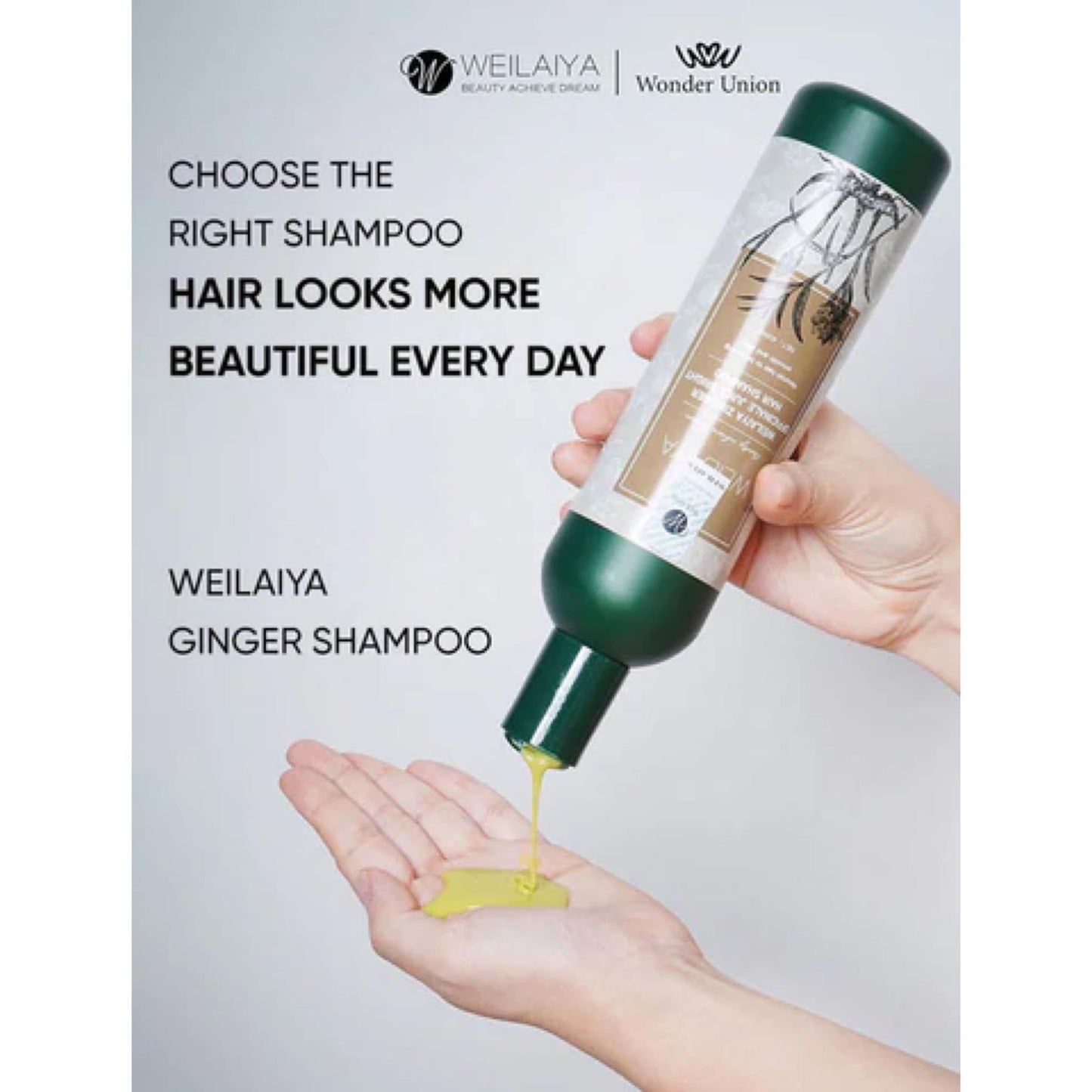 Weilaiya ginger shampoo/dry hair/normal hair