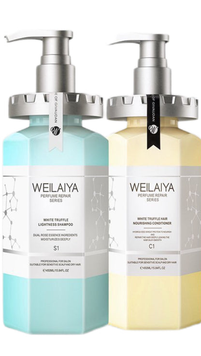 WEILAIYA Truffle Perfume Shampoo and Conditioner Set 450ml