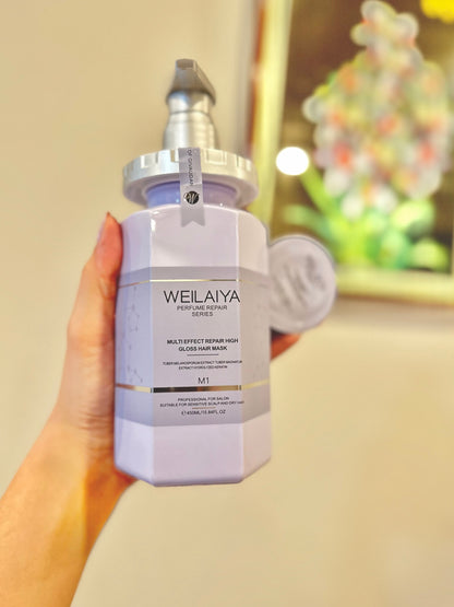 Weilaiya Combo for Damaged Hair Repair Truffle Shampoo Set & Hair MasK