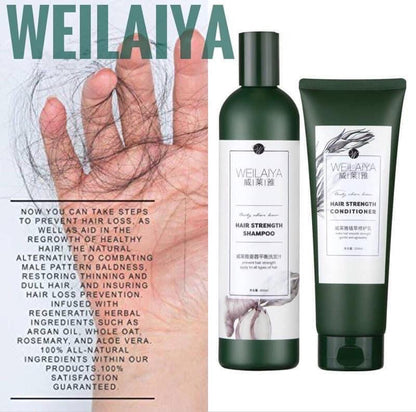 Weilaiya Ginger/ Zingiber Officinale Juice 400ml & Conditioner 250ml Set Oily Hair