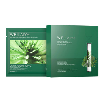 Weilaiya Resurrection Grass Moisturizing Facial Mask (box of 10)