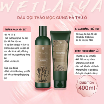 Weilaiya Combo for Damaged Hair Repair & Prevent Hair Loss (Dry/Sensitive Hair)