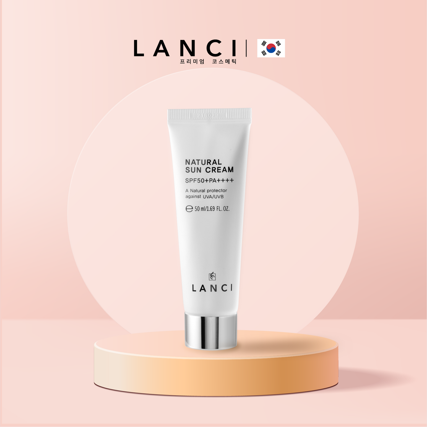 LANCI Natural SunCream Moisturizing Sunscreen 50ml